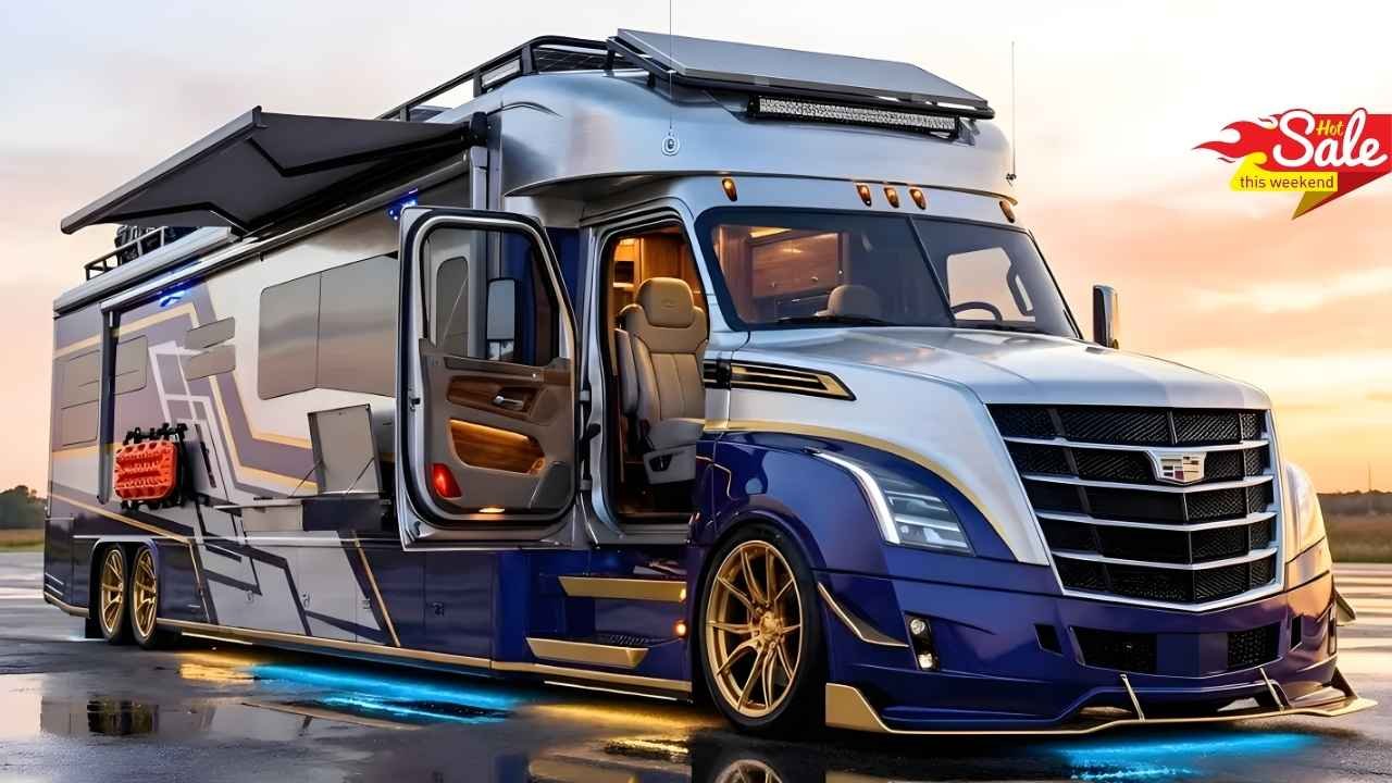 2026 Cadillac Motorhome Unveiled High-End Luxury, Advanced Smart Tech & Future-Ready RV Comfort